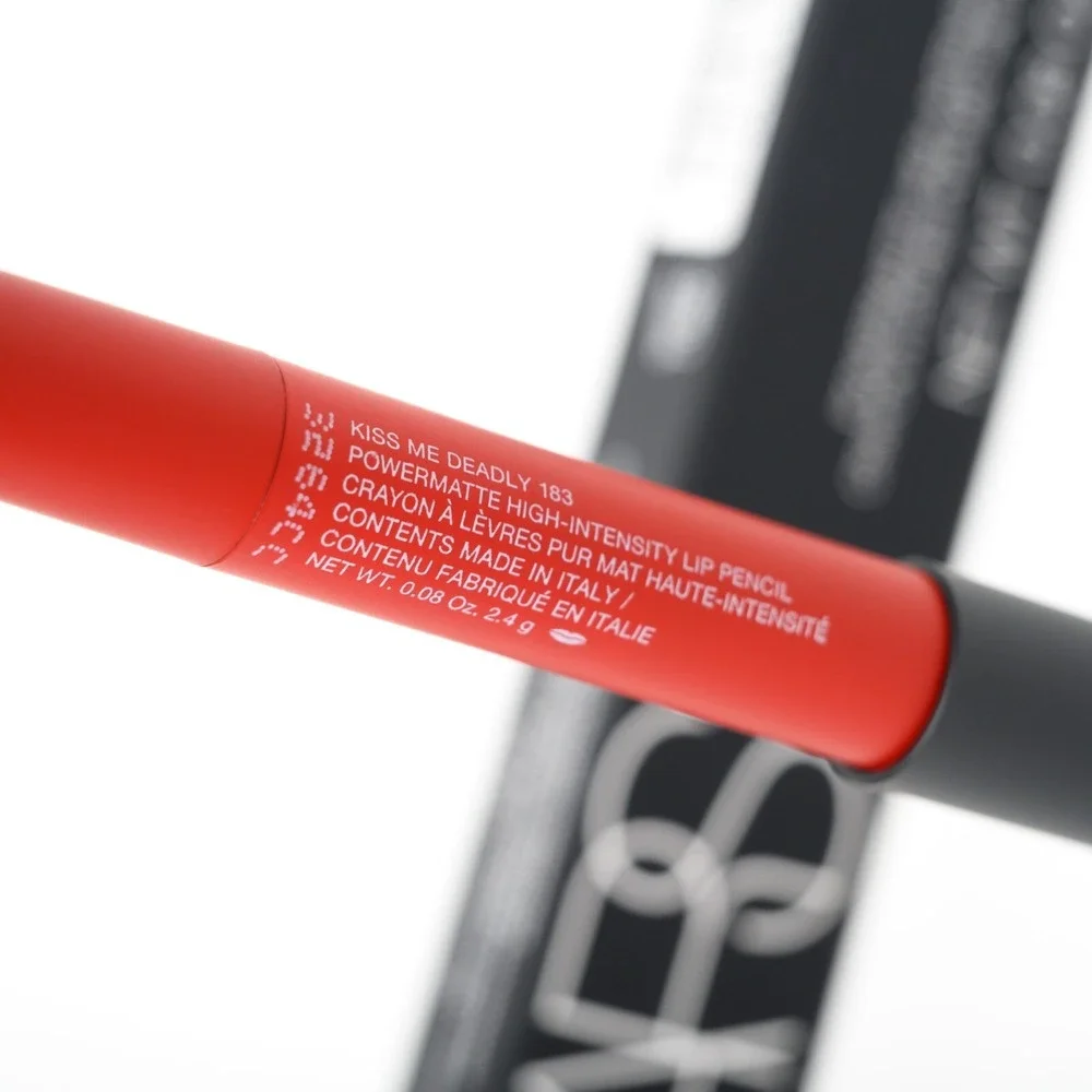 NARS Powermatte High Intensity Lip Pencil Kiss Me Deadly 183 - 0.08 Oz, 2.4g